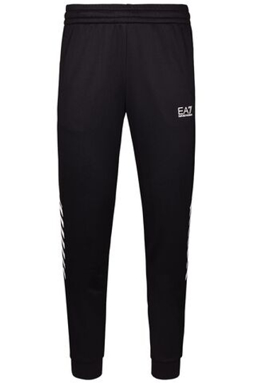 Мужские теннисные штаны EA7 Man Jersey Trouser - черный