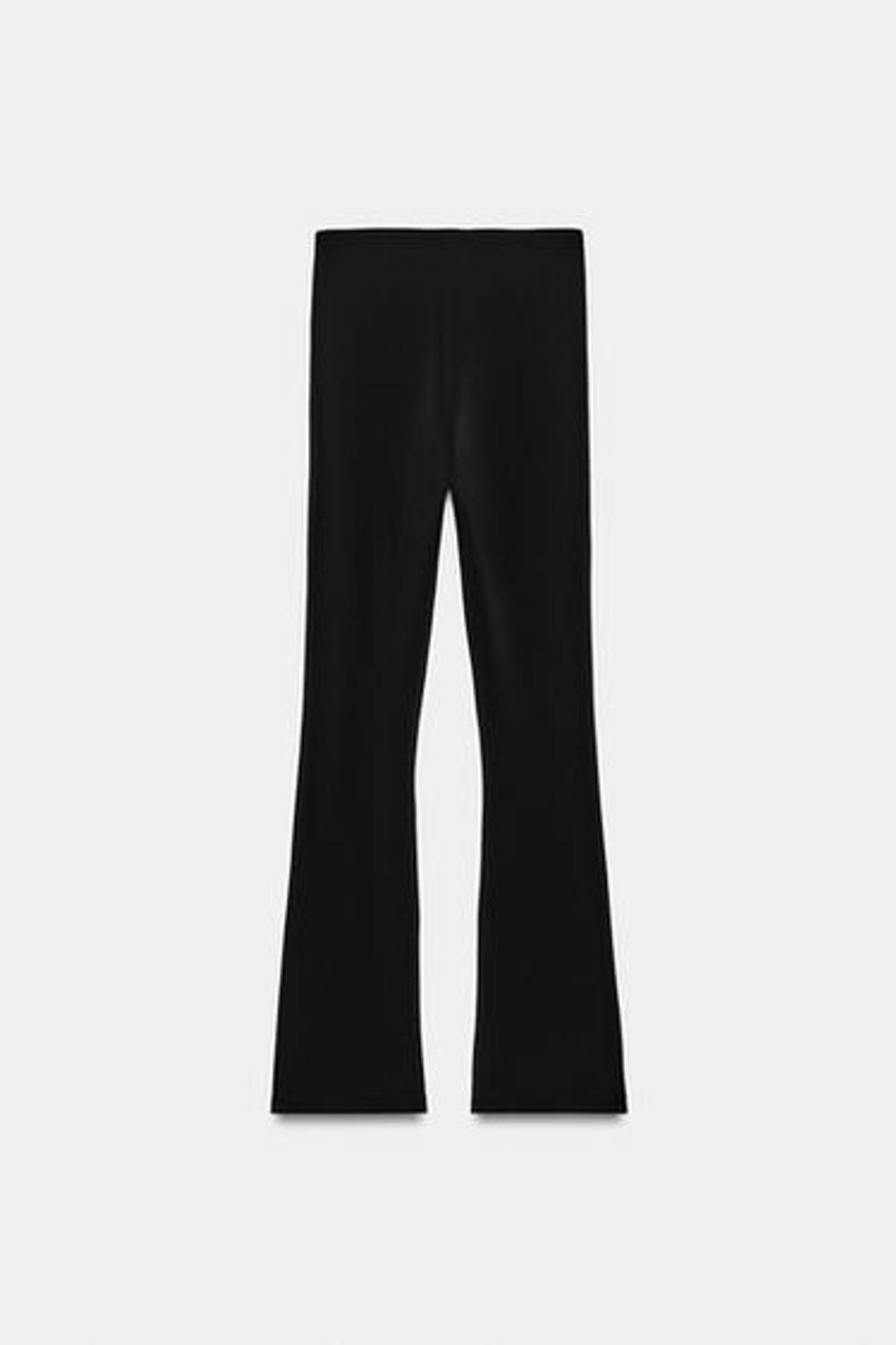 ZARA УКОРОЧЕННЫЕ БРЮКИ СТРЕТЧ, ЧЕРНЫЙ