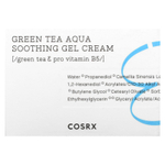 CosRx, Hydrium, успокаивающий гель-крем на основе воды с зеленым чаем, 50 мл (1,69 жидк. унций)