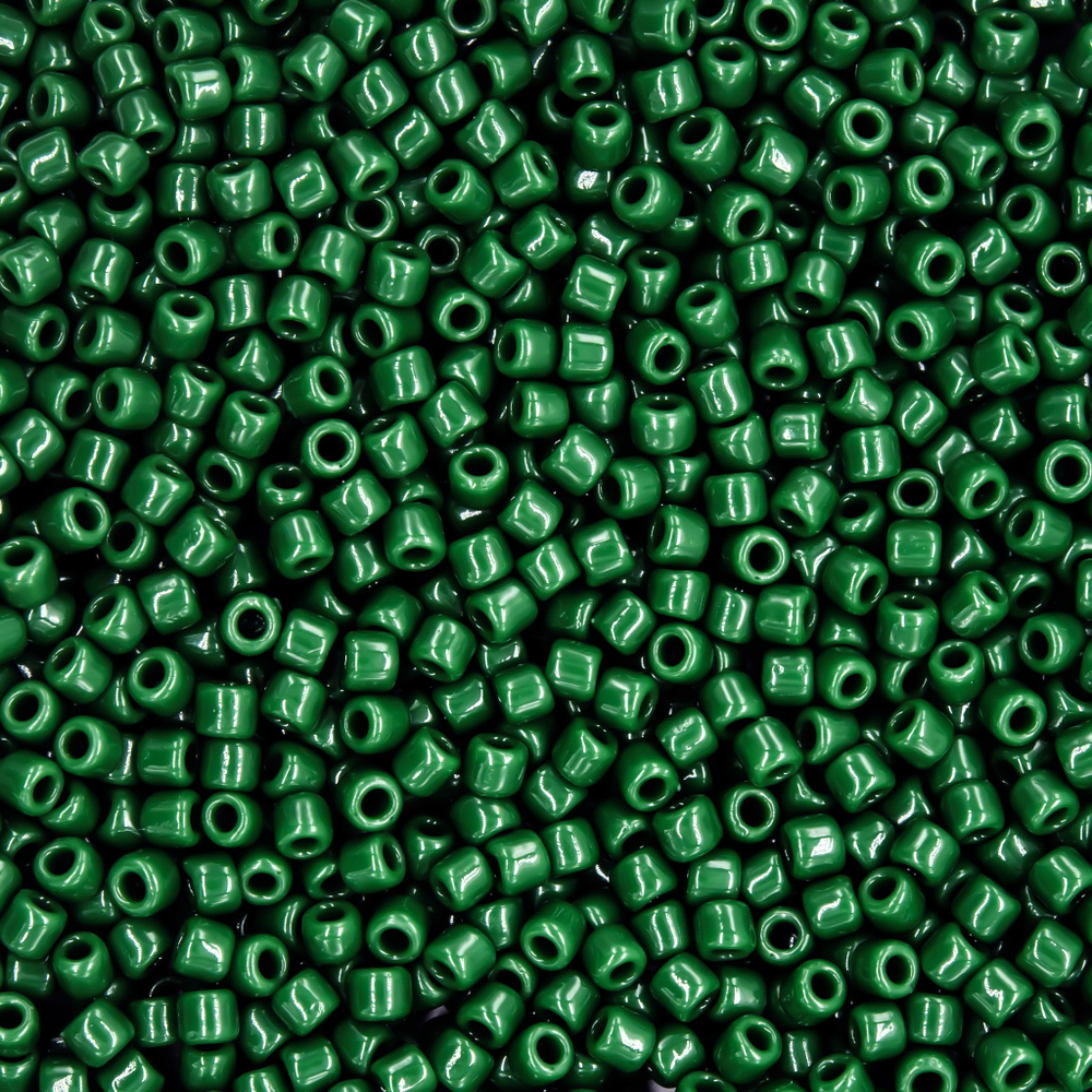 Японский бисер TOHO Round 11/0 (№47H), непрозрачный глянцевый