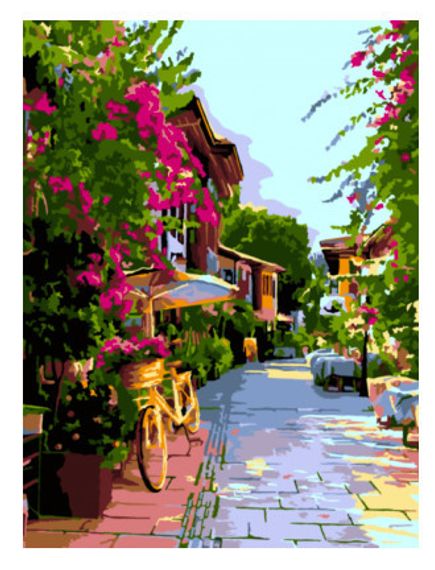 Картина по номерам "Родное место"