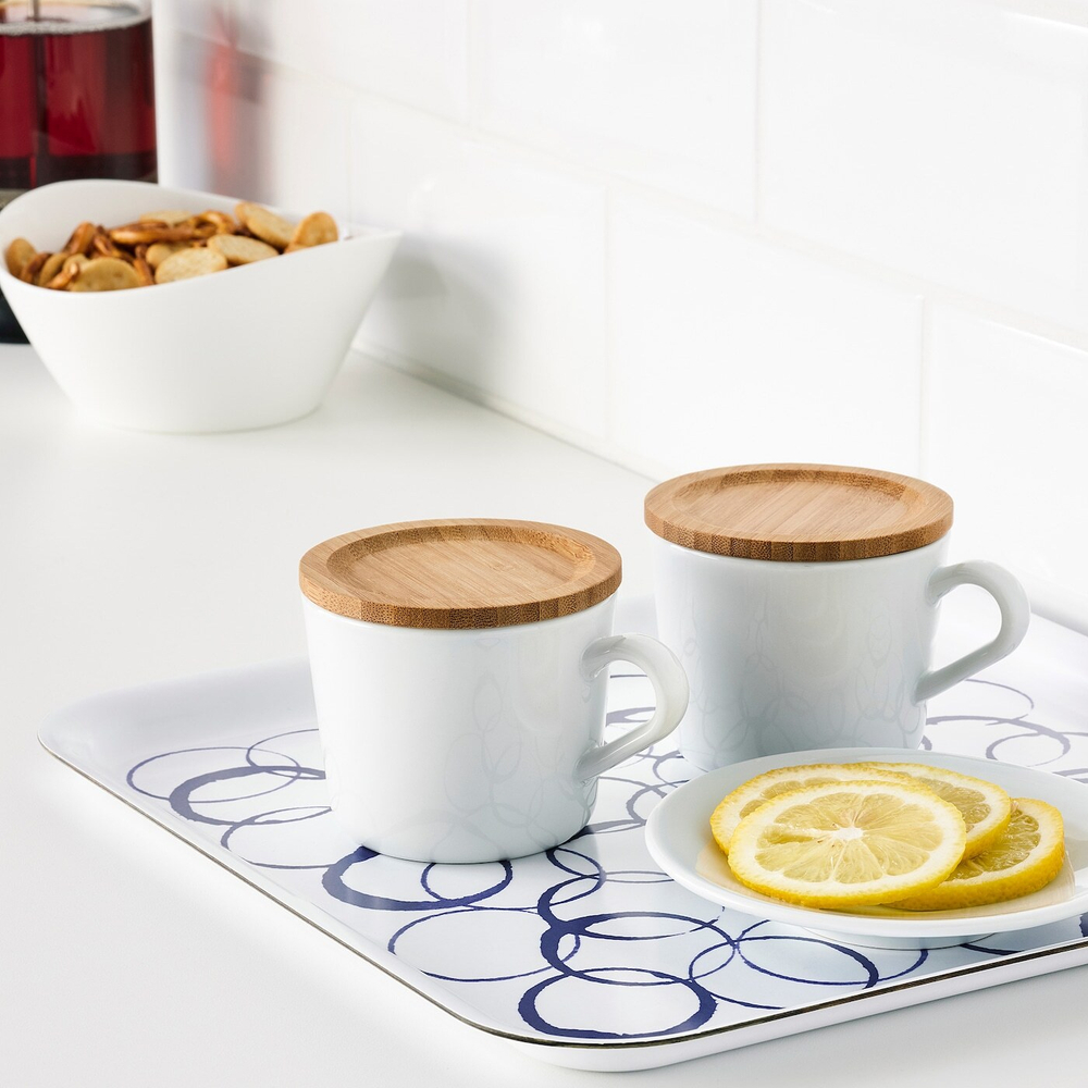 IKEA FÖRSEGLA  (ИКЕА ФÖРСЕГЛА)  -  Подставка под кружку, бамбук, 9 см