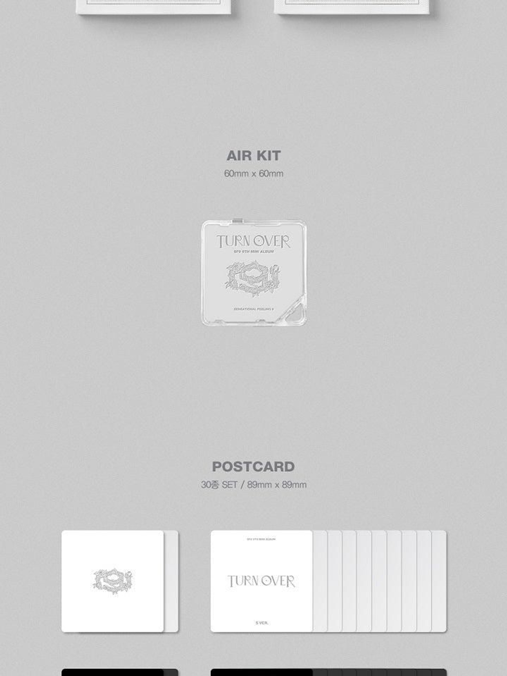 Альбом SF9 - TURN OVER 9th Mini Album KIHNO KIT