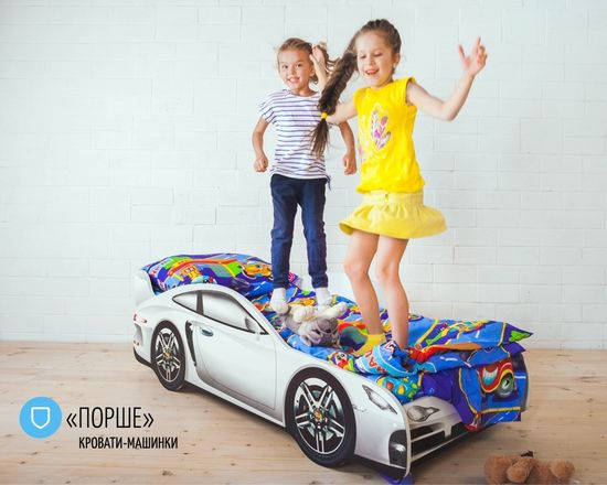 Кровать-машинка ПОРШЕ