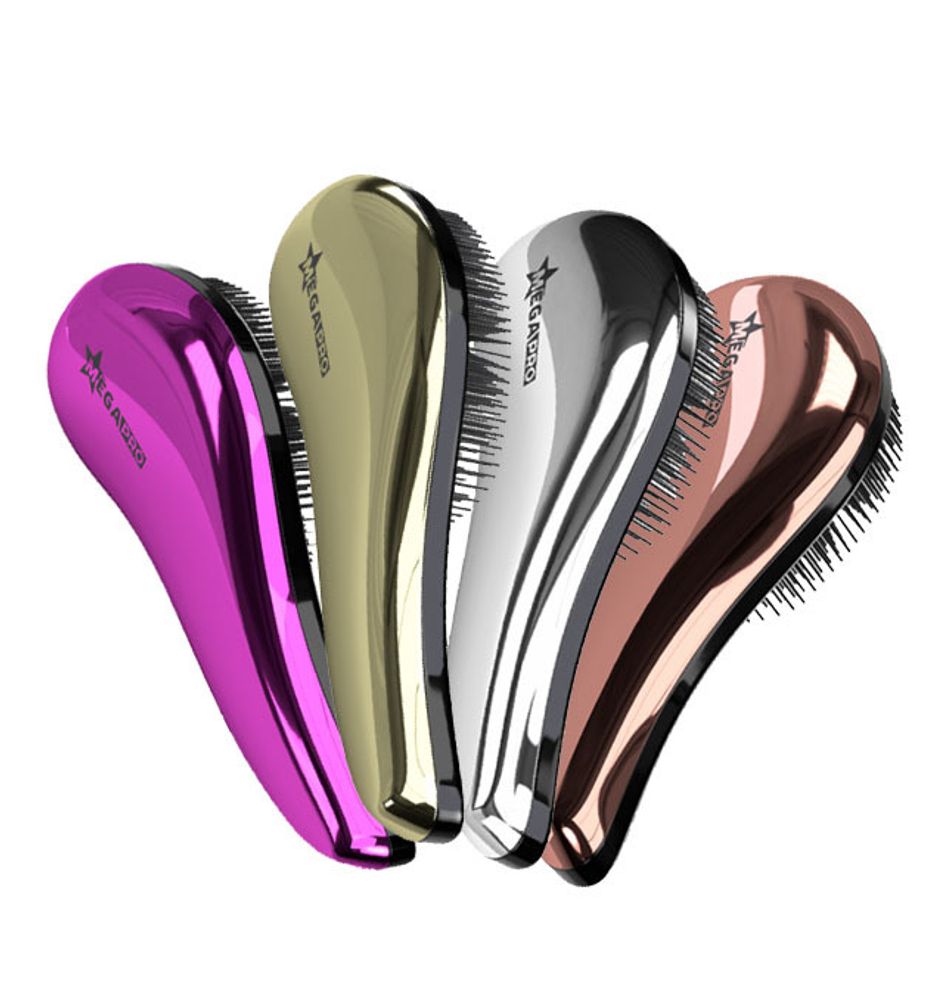 Расческа массажная мягкая Detangling Hair Brush MegaPro