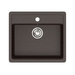 Кухонная мойка GLANZ J009-G38 570x505мм Царский янтарь
