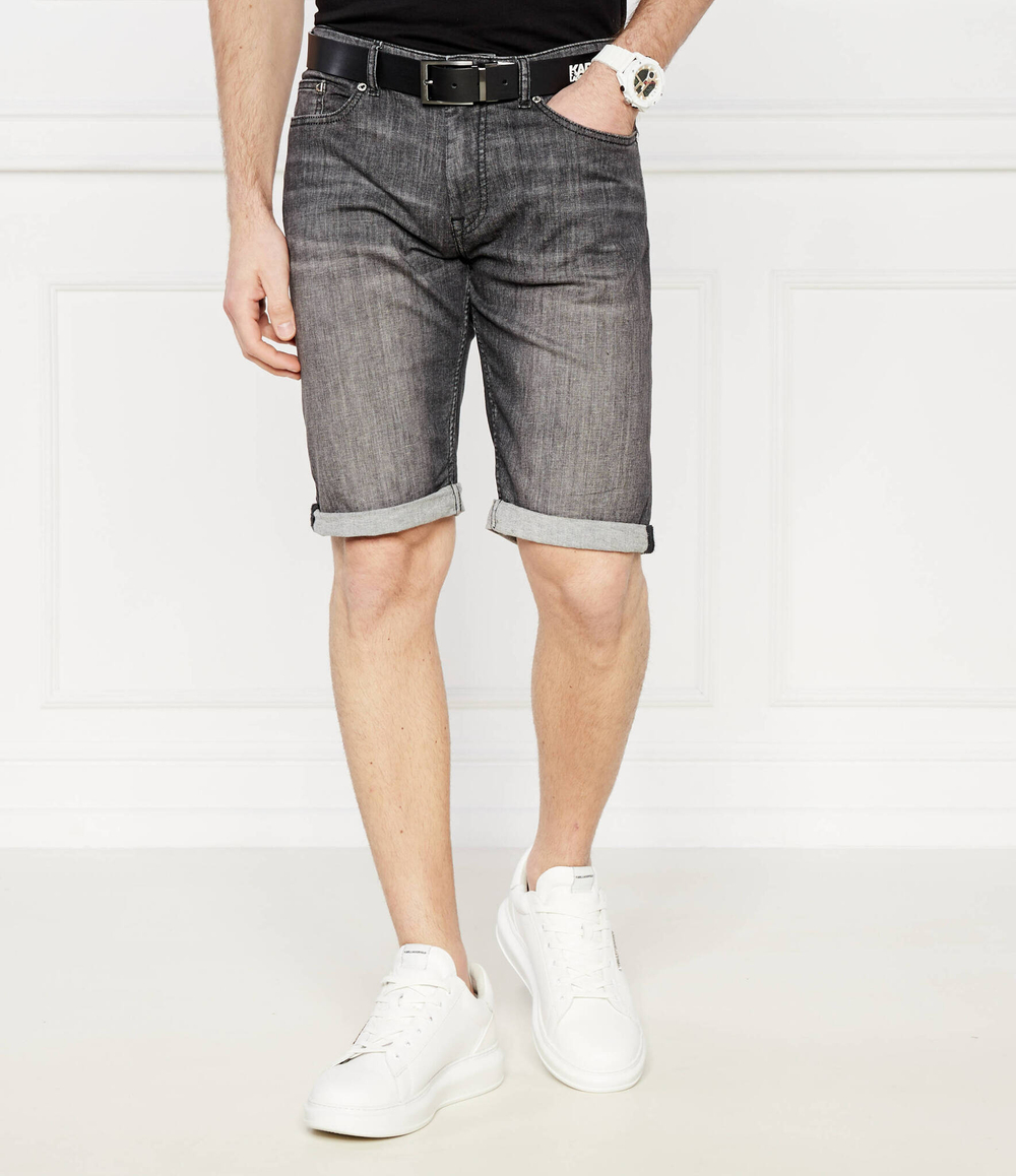 Джинсовые шорты Karl Lagerfeld - серый(265820 542833)