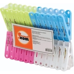 Прищепки для белья пластиковые PEG-P-Sв наборе 24 шт. (пластик, металл)