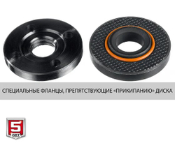 УШМ ЗУБР УШМ-125-1105ЭТ регул.оборотов,125мм,1100Вт (УШМ-125-1105ЭТ)