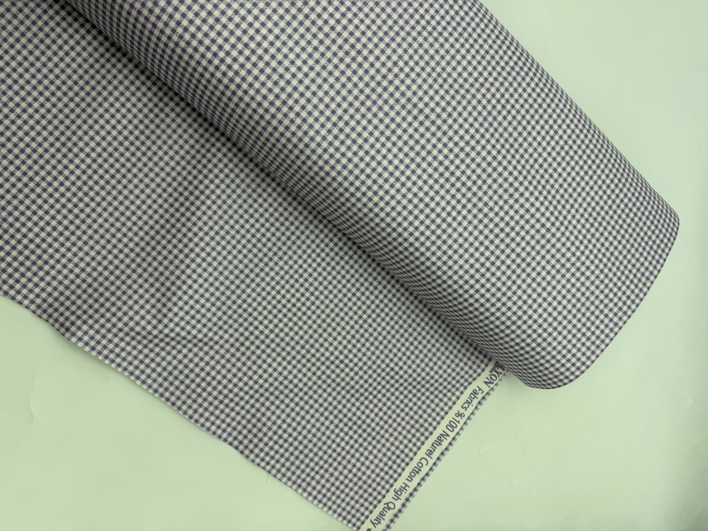 Ранфорс клетка фиолет