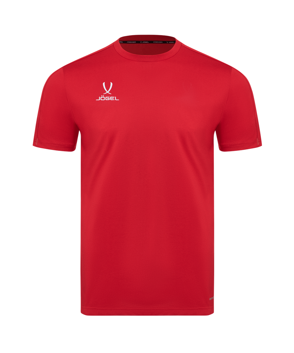 Футболка тренировочная JÖGEL PREMIER PerFormDRY TRN CVC Tee, красный