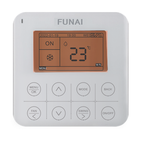 Проводной пульт управления для полупромышленных сплит-систем DRAGON и мульти-сплит систем ORIGAMI KODO RW-02