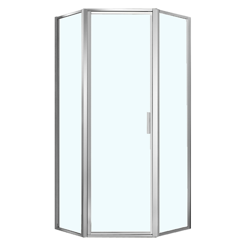 Душ. ограждение Azario RICHMOND 900х900х2000 5-угольный,без поддона, серебро 81138