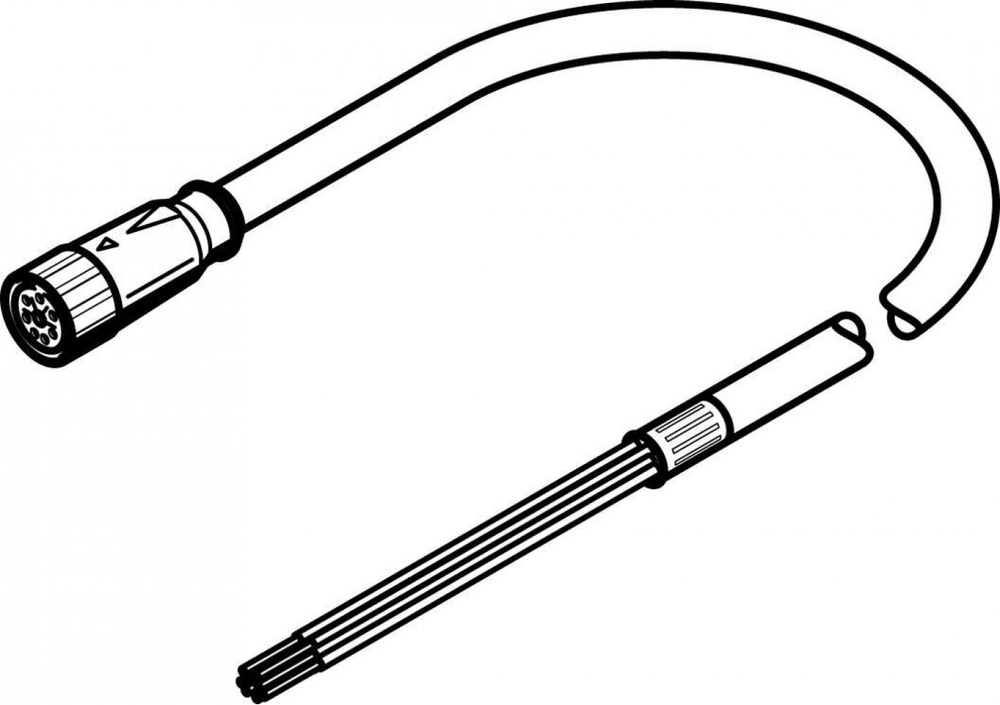 NEBM-M23G8-E-15-Q9N-LE8 Кабель электродвигателя