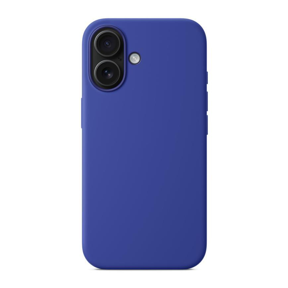 Силиконовый чехол MagSafe Apple Silicone Case для iPhone 16, Ультрамарин