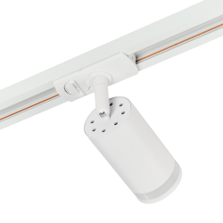 Трековый однофазный светильник 12W 220V MyFar Edging MT0121-GU10-W