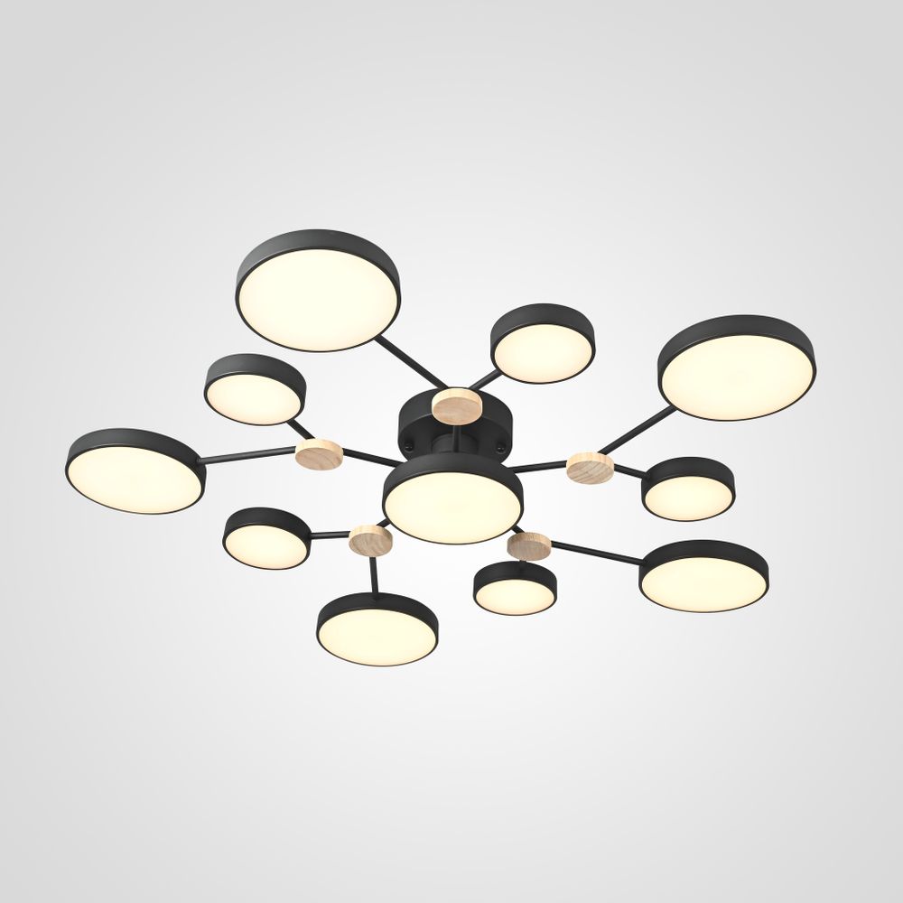 Потолочная Люстра Gamma D102 Black By Imperiumloft