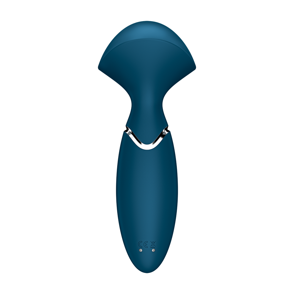Вибромассажер Satisfyer Mini Wand-er, синий