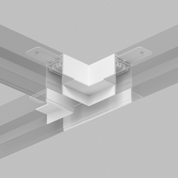 TR2113-WH Коннектор трека SMART для ГКЛ , \&amp;quot;Т\&amp;quot; образный, механический , белый