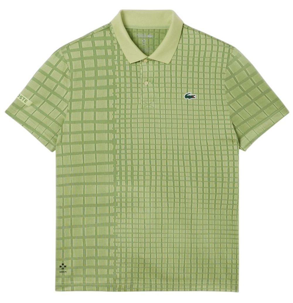 Теннисное поло Lacoste Tennis x Daniil Medvedev - green