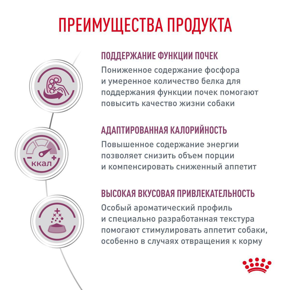 Royal Canin Renal RF 14 Canine Корм сухой диетический для взрослых собак 2 кг