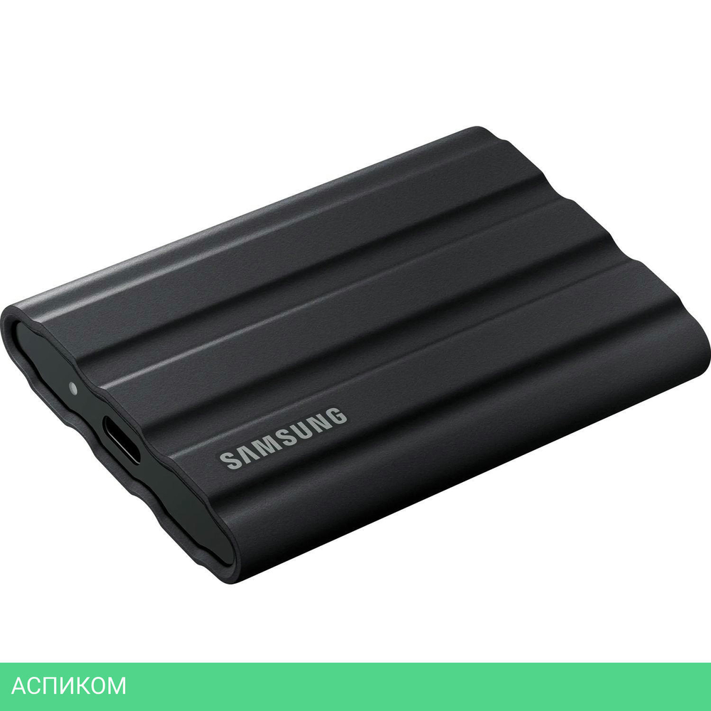 Внешний накопитель Samsung T7 Shield 2TB черный (MU-PE2T0S/WW)