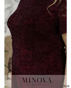 Платье 420-бордо Minova