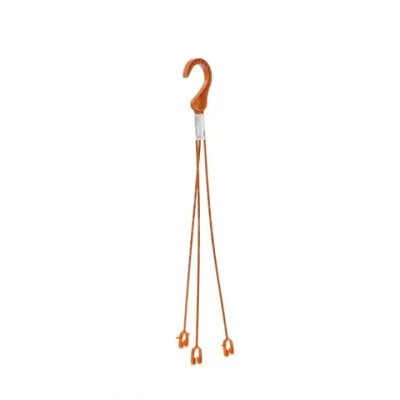 Подвес для кашпо пластиковый «Мальва» терракотовый