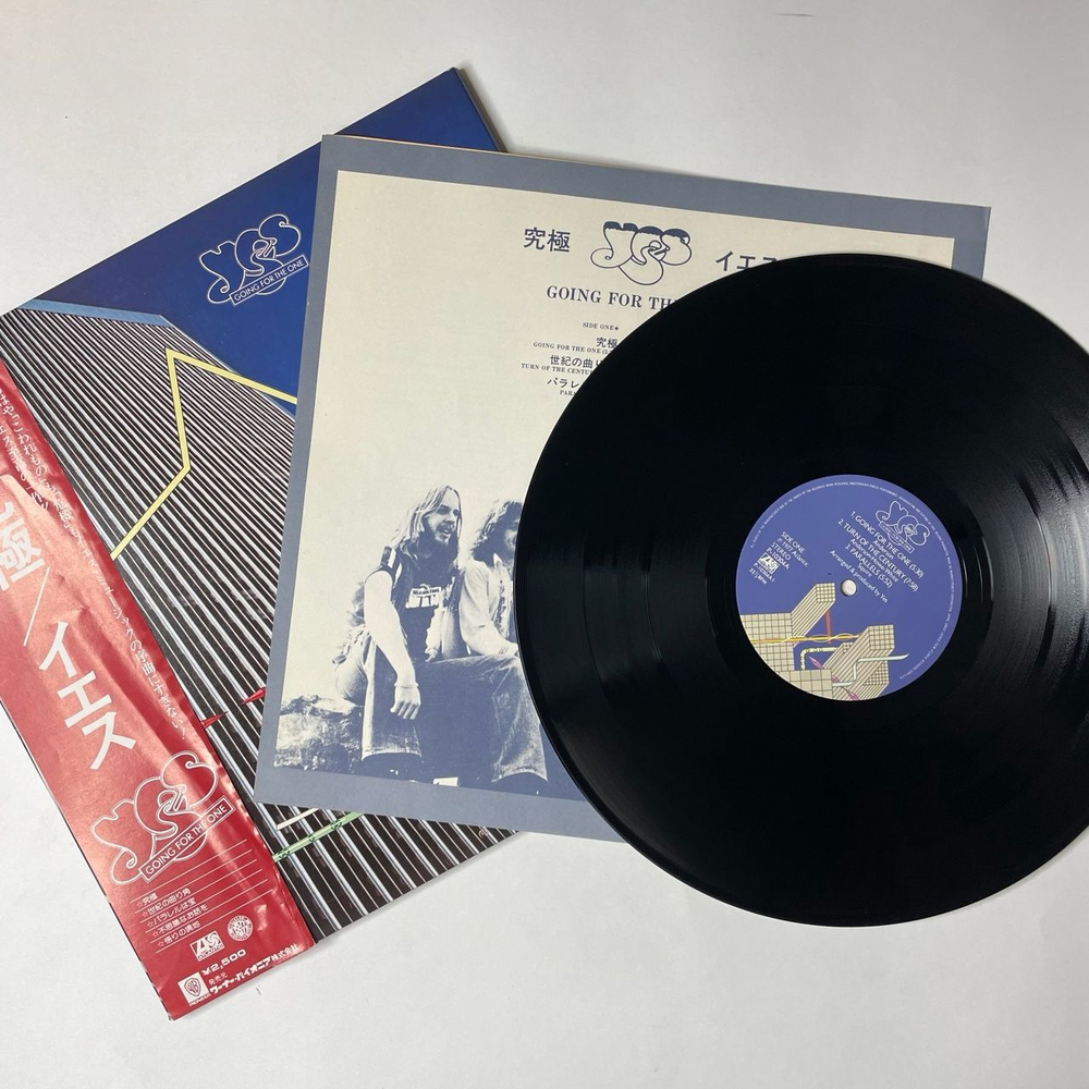 Винтажная виниловая пластинка LP Yes Going For The One (Japan 1977) (Obi) Wonderous Stories