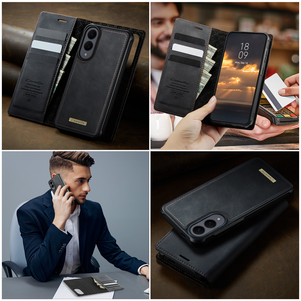 Чехол-кошелек CaseMe 2 in 1 MagSafe Samsung Galaxy S25 Edge