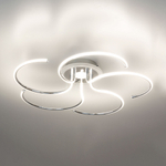 Citilux Джемини CL229251E LED RGB Люстра с пультом Хром