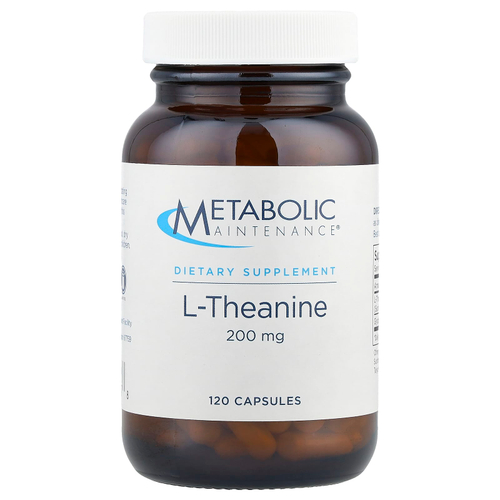 Metabolic Maintenance, L-теанин, 120 капсул