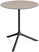 Стол ламинированный обеденный Scab Design Tripe Maxi, черный, тортора шпатель