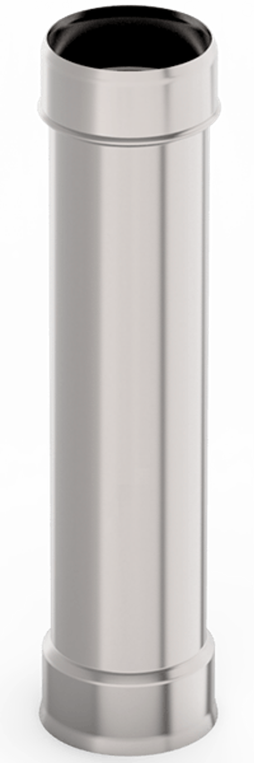 Труба дымовая d 115 L 1,0 м, 0,5 мм нержавейка