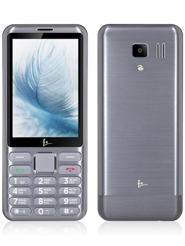Мобильный телефон F+ S350 Light Grey