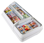 Ларь-бонета холодильно-морозильная TEFCOLD TWIN 220-CF двухсторонняя