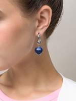 Серьги "Lovely" с лазуритом Silver 