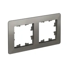 ATLASDESIGN AIR 2-постовая РАМКА, СТАЛЬ/дымчатый черный