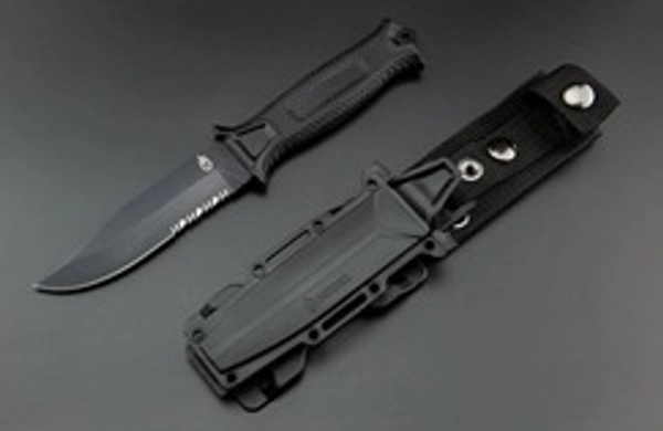 Нож туристический с фиксированным клинком Asila GB1 черный