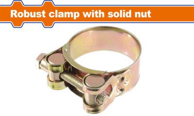 Прочный зажим с цельной гайкой