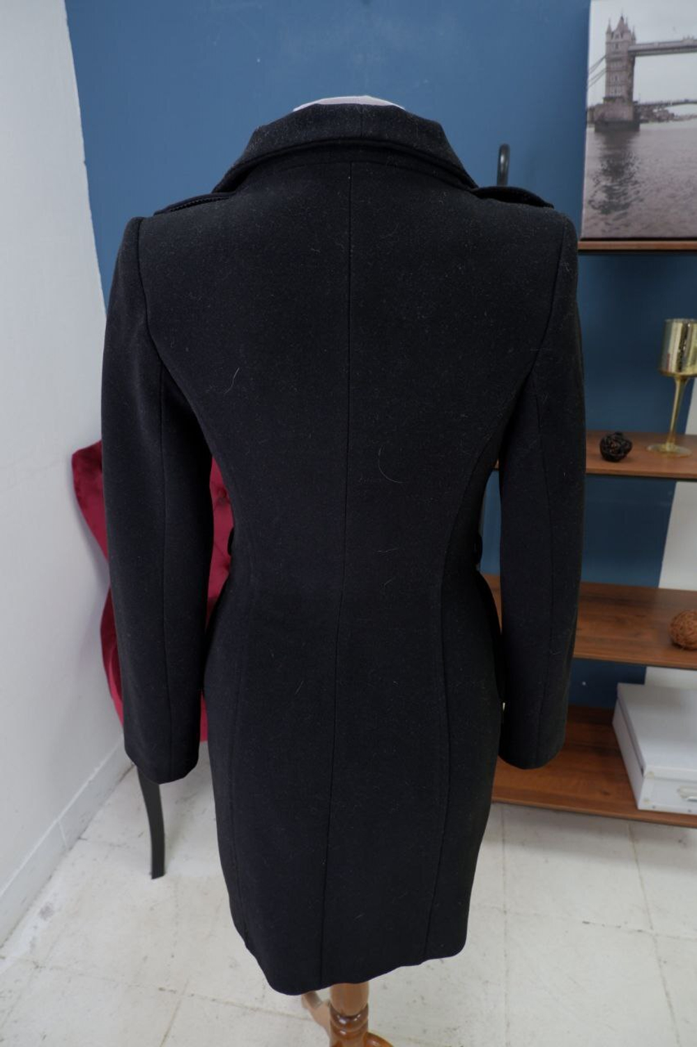 Пальто Kene черное 42 размер