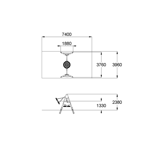 Качели «Гнездо»