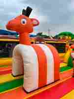 Коммерческий надувной батут «Сафари Ультра», 15*10*7,5 м