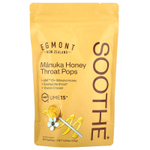 Egmont Honey, Manuka Honey Throat Pops, UMF ™ 15+, 20 леденцов, 140 г (4,94 унции)