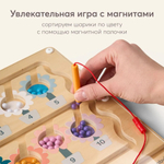 Развивающая игрушка магнитный лабиринт, BEE BOARD «БИ БОРД», Разноцветный