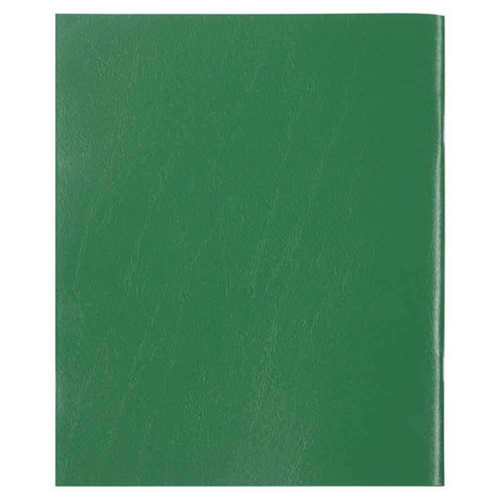 Тетрадь бумвинил, А4, 96 л., скоба, офсет №2 ЭКОНОМ, клетка, STAFF, ЗЕЛЕНЫЙ, 403407