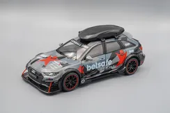 Машинка металлическая 1:24 "AUDI RS6" камуфляж с обвесом 1900-282