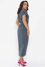 Платье Небесная симфония (зелено-розовое) П14082-12М LT Collection