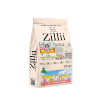 Корм для котят сухой ZILLII Kitten 10 кг, с индейкой и ягнёнком