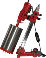 Машина алмазного бурения VOLL V-Drill 350N с наклонной стойкой 1.03502